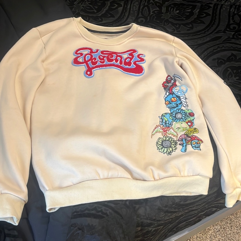 Medium “reason” sweater